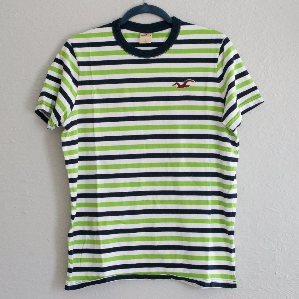 Men's Hollister Striped Shirt - Size L